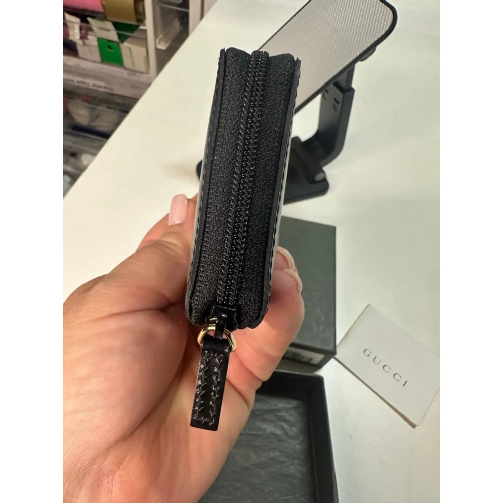 Unisex Gucci Wallet Small Black - Picture 5 of 11